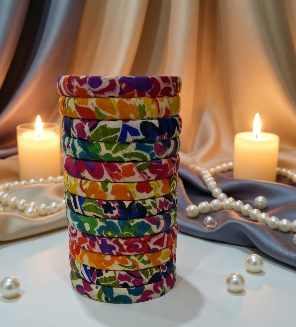 Pallavi - Cotton Fabric Bangles