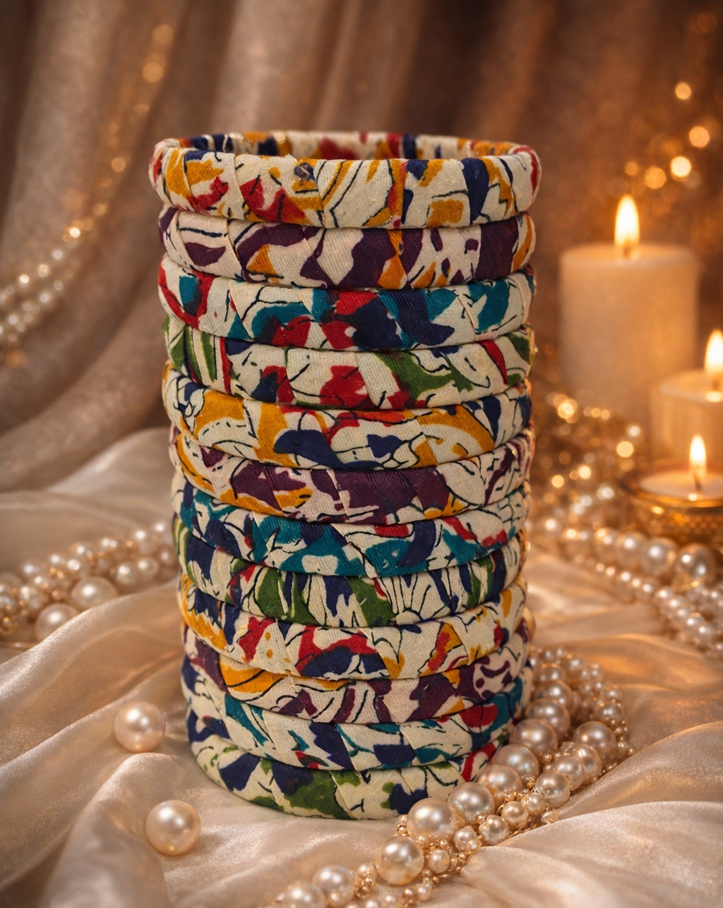 Abhira - Cotton Fabric Bangles