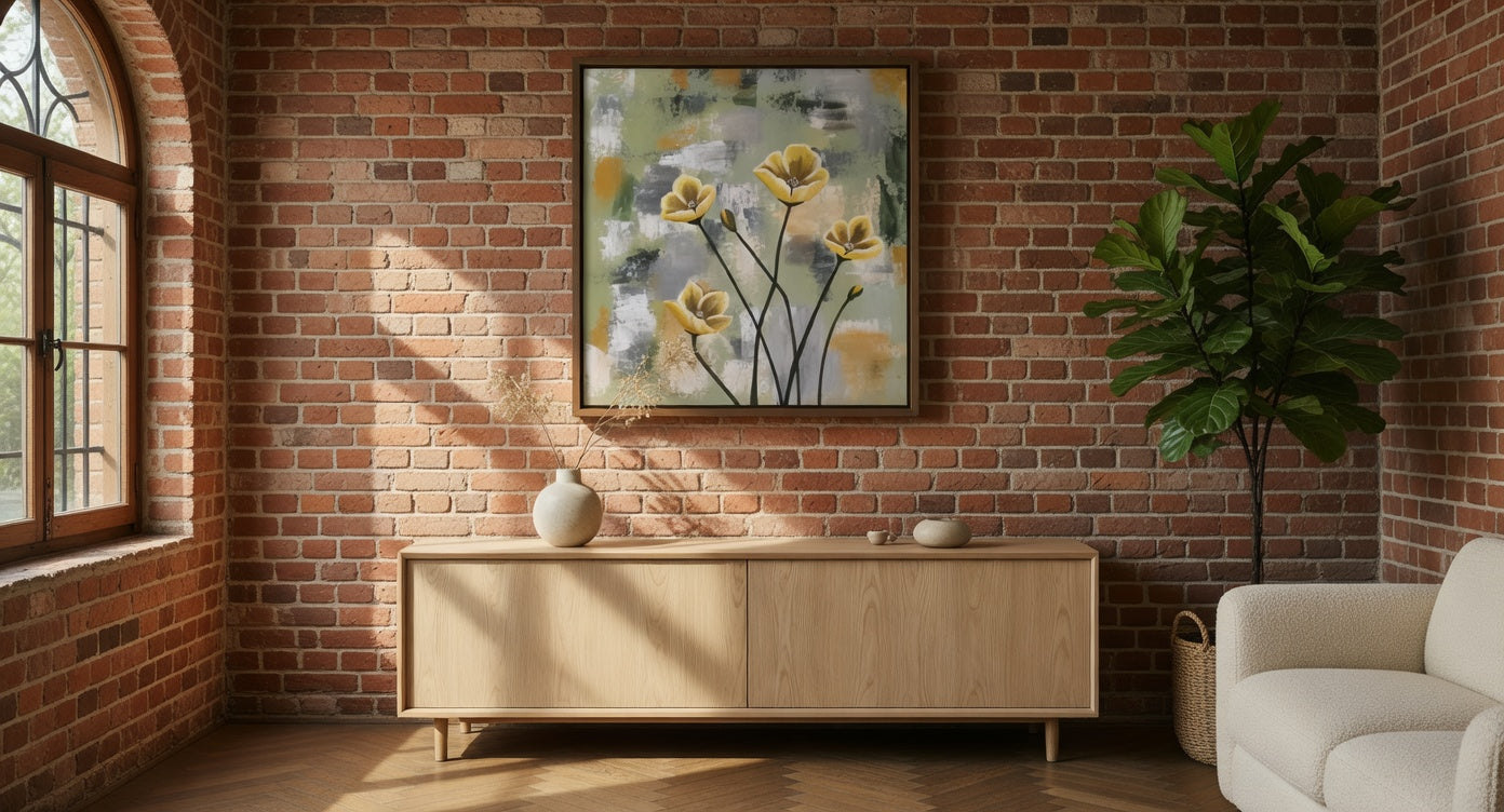 Golden Meadow -Acryllic Canvas Paintings