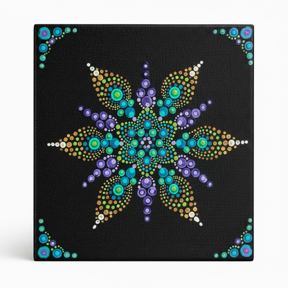Galaxy Glow  -The Jewel of Dot Mandala Arts