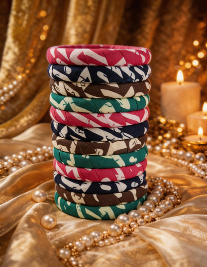 Anvitha - Cotton Fabric Bangles