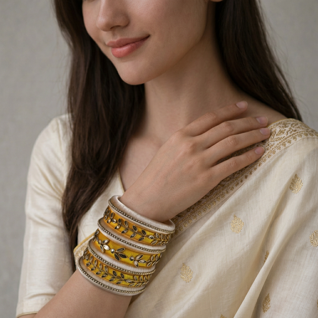 Swarna- Silk Thread Bangles (Bridal Collection)