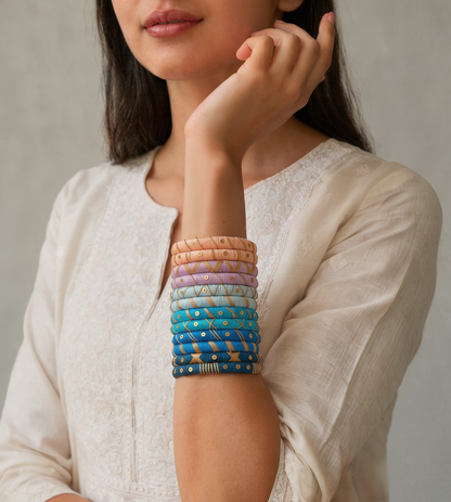 Vaiga- Cotton Thread Bangles