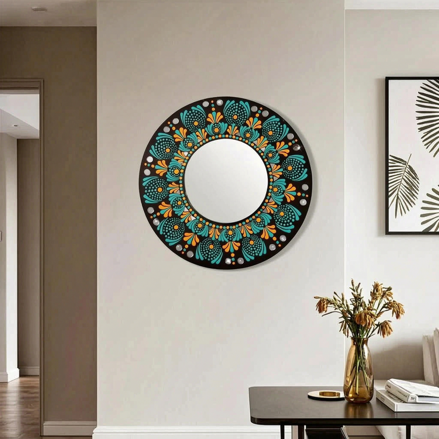 Turquoise Serenity  -The Jewel of Dot Mandala Arts