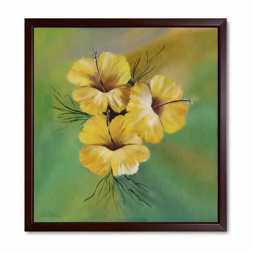 Golden Harmony -Acrylic Canvas Paintings