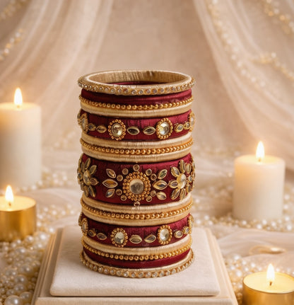 Manikya - Silk Thread Bangles (Bridal Collection)