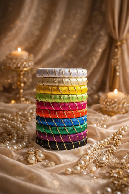 Noor - Silk Thread Bangles