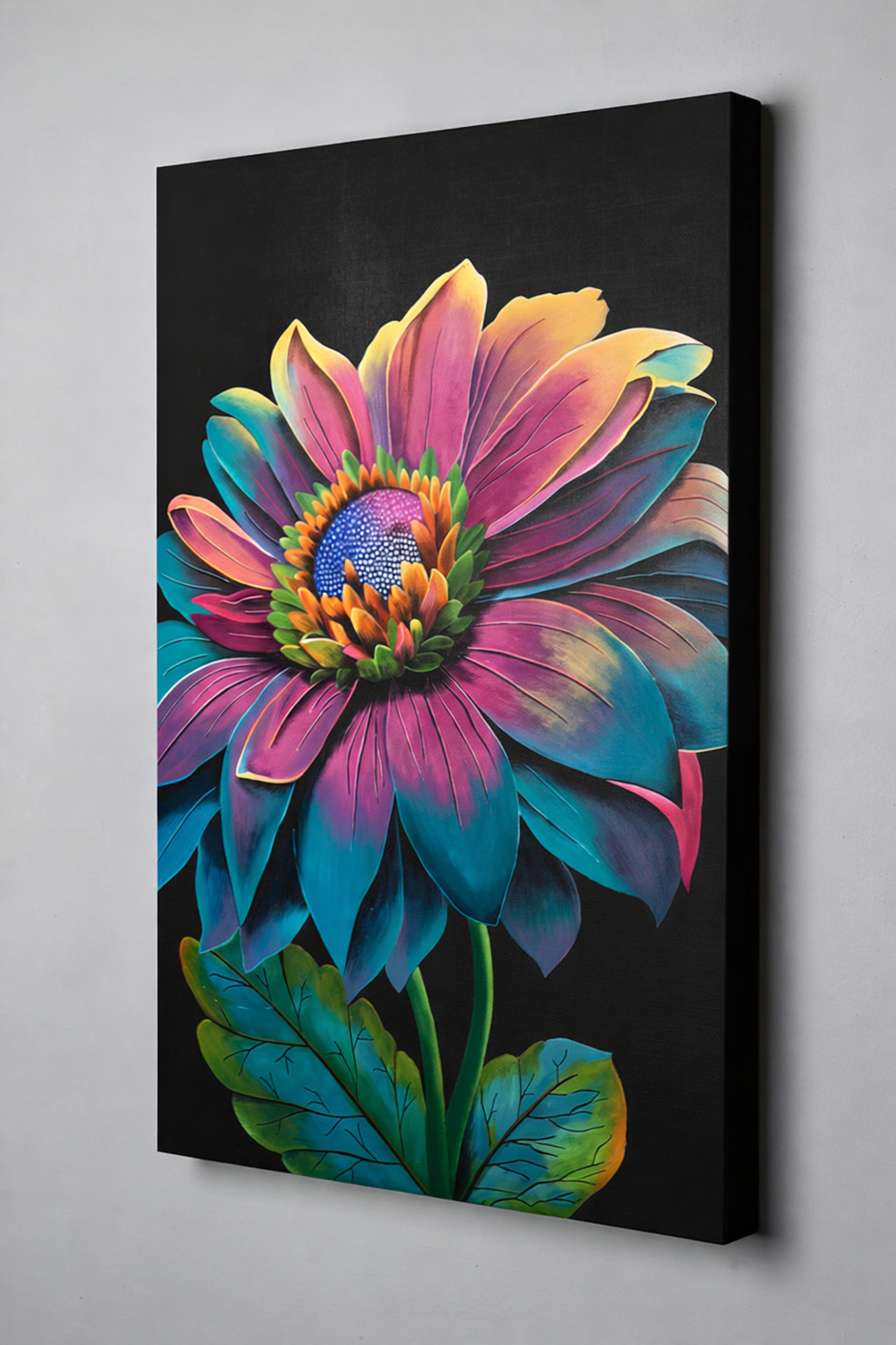 Heavenly Petals  -Acrylic Canvas Paintings