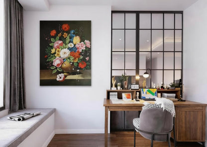 Bouquet of Whispers  -Acrylic Canvas Paintings