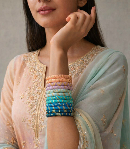 Vaiga- Cotton Thread Bangles