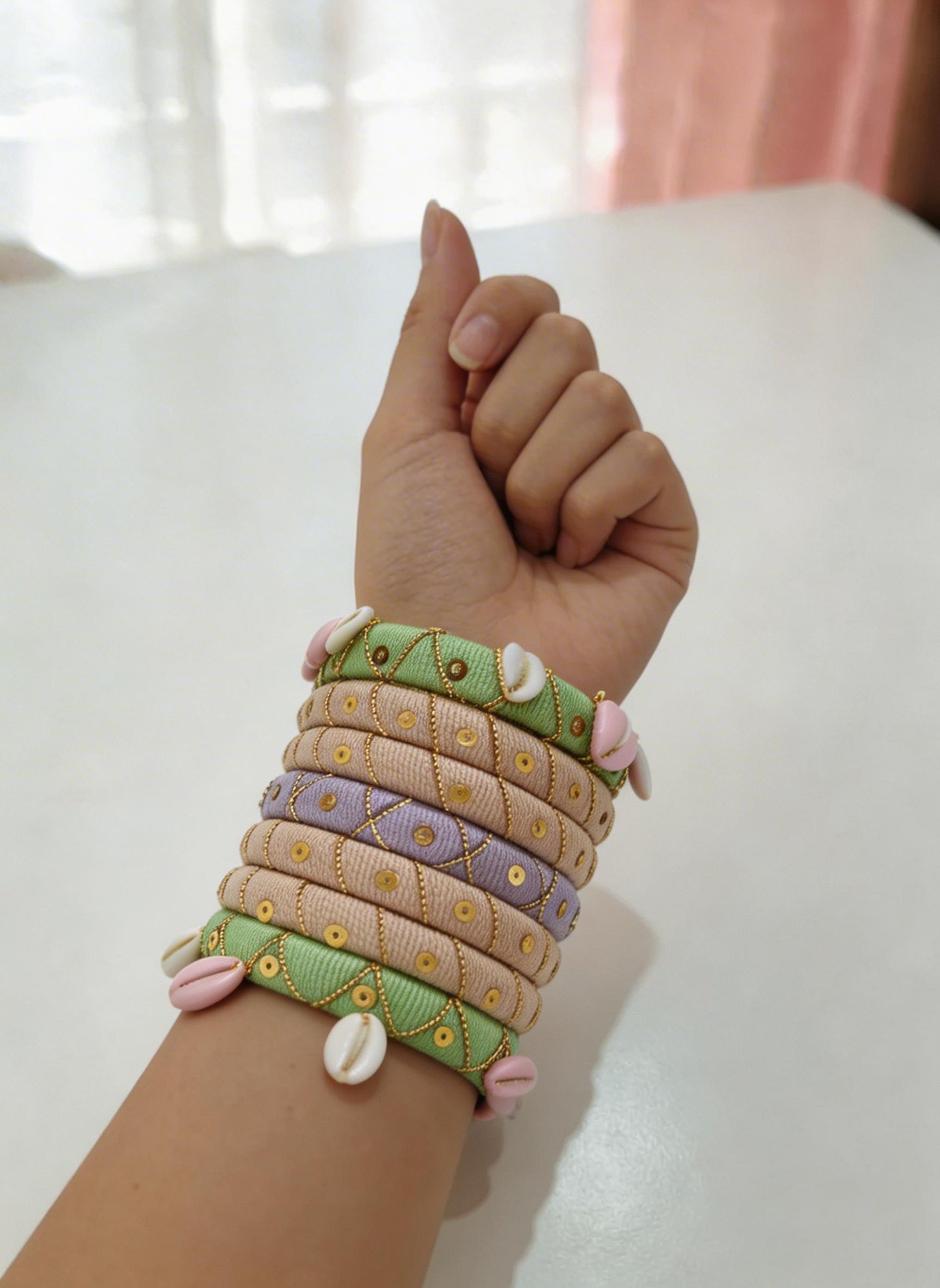 Saumya- Acrylic Bangles