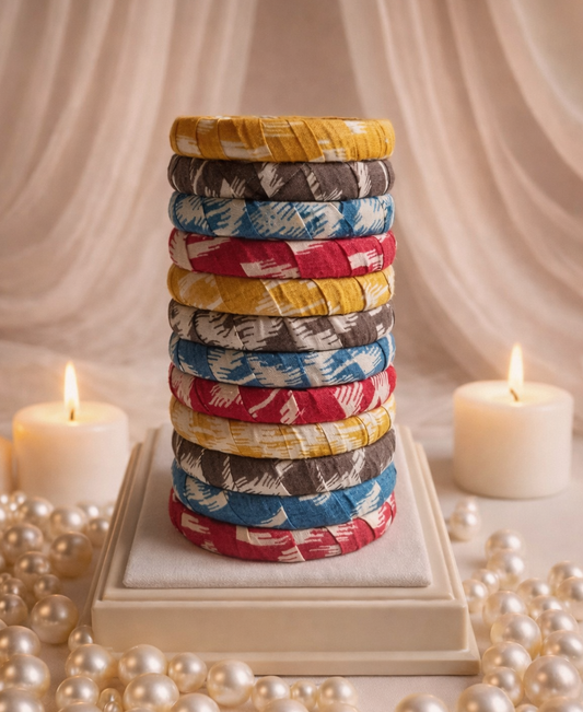 Tarangini - Cotton Fabric Bangles