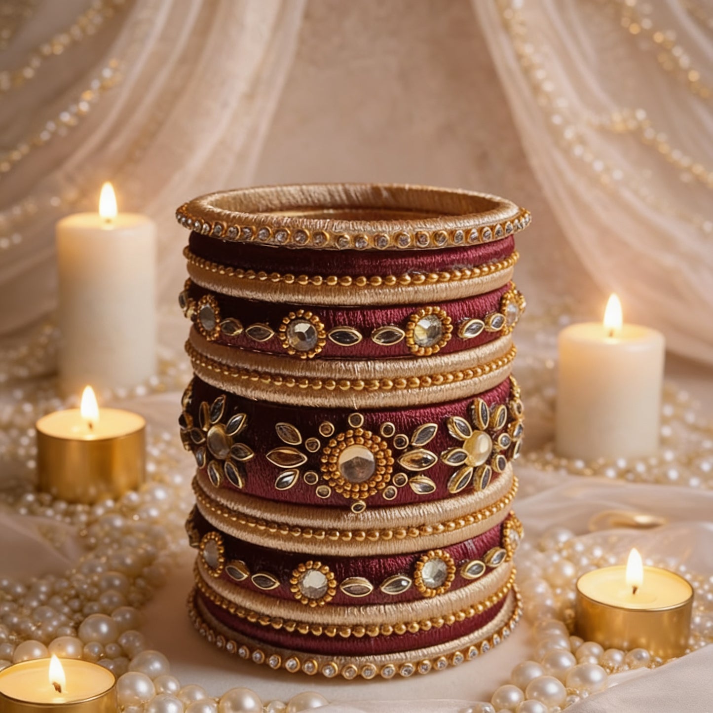 Manikya - Silk Thread Bangles (Bridal Collection)