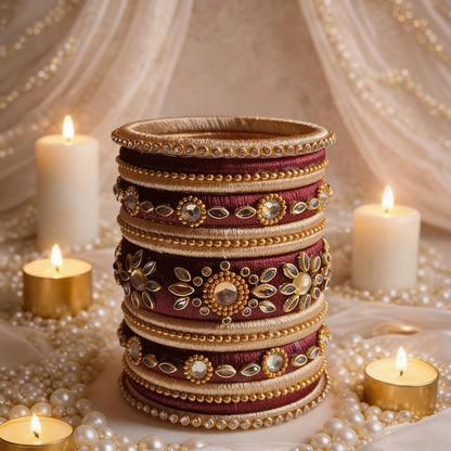 Manikya - Silk Thread Bangles (Bridal Collection)