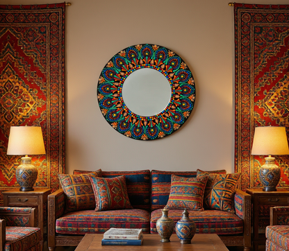 Sacred Stillness -The Jewel of Dot Mandala Arts