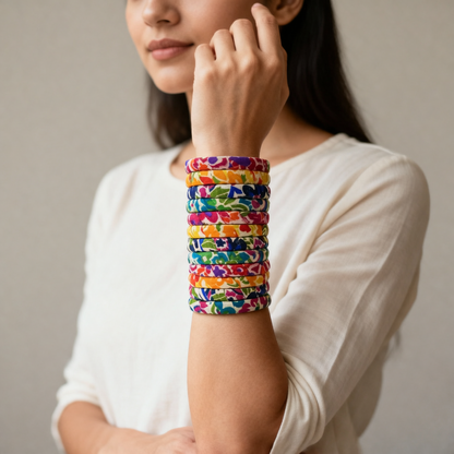 Pallavi - Cotton Fabric Bangles