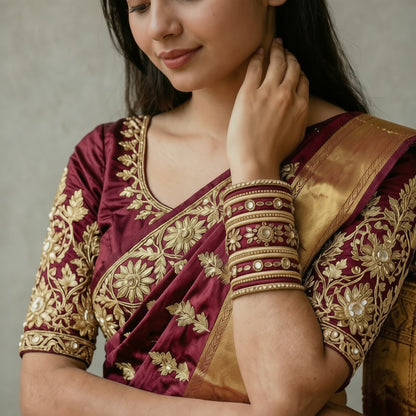 Manikya - Silk Thread Bangles (Bridal Collection)