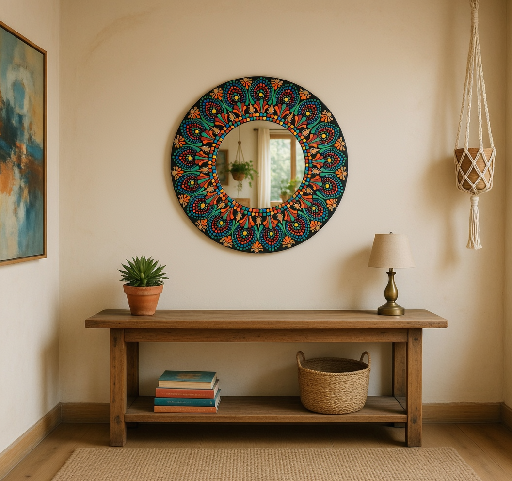 Sacred Stillness -The Jewel of Dot Mandala Arts