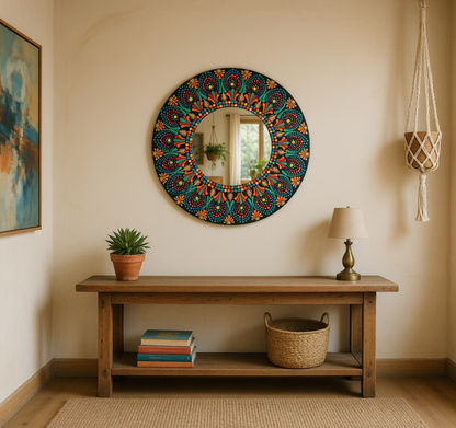 Sacred Stillness -The Jewel of Dot Mandala Arts