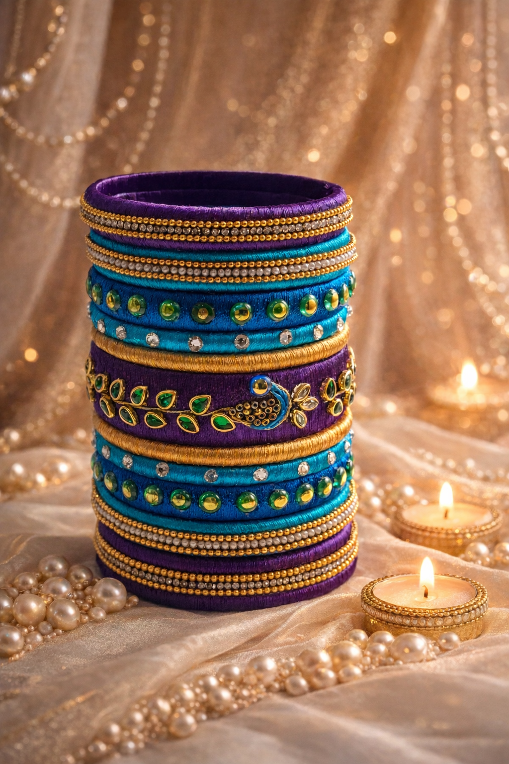 Shyama- Silk Thread Bangles