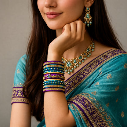Shyama- Silk Thread Bangles