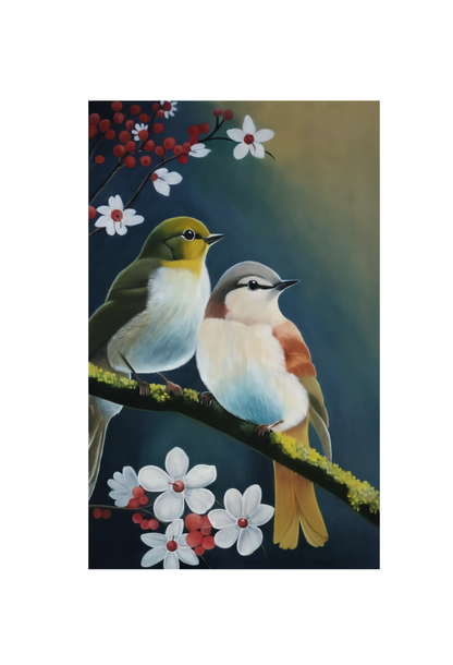 Whispers of Spring -Oil Canvas Paintings