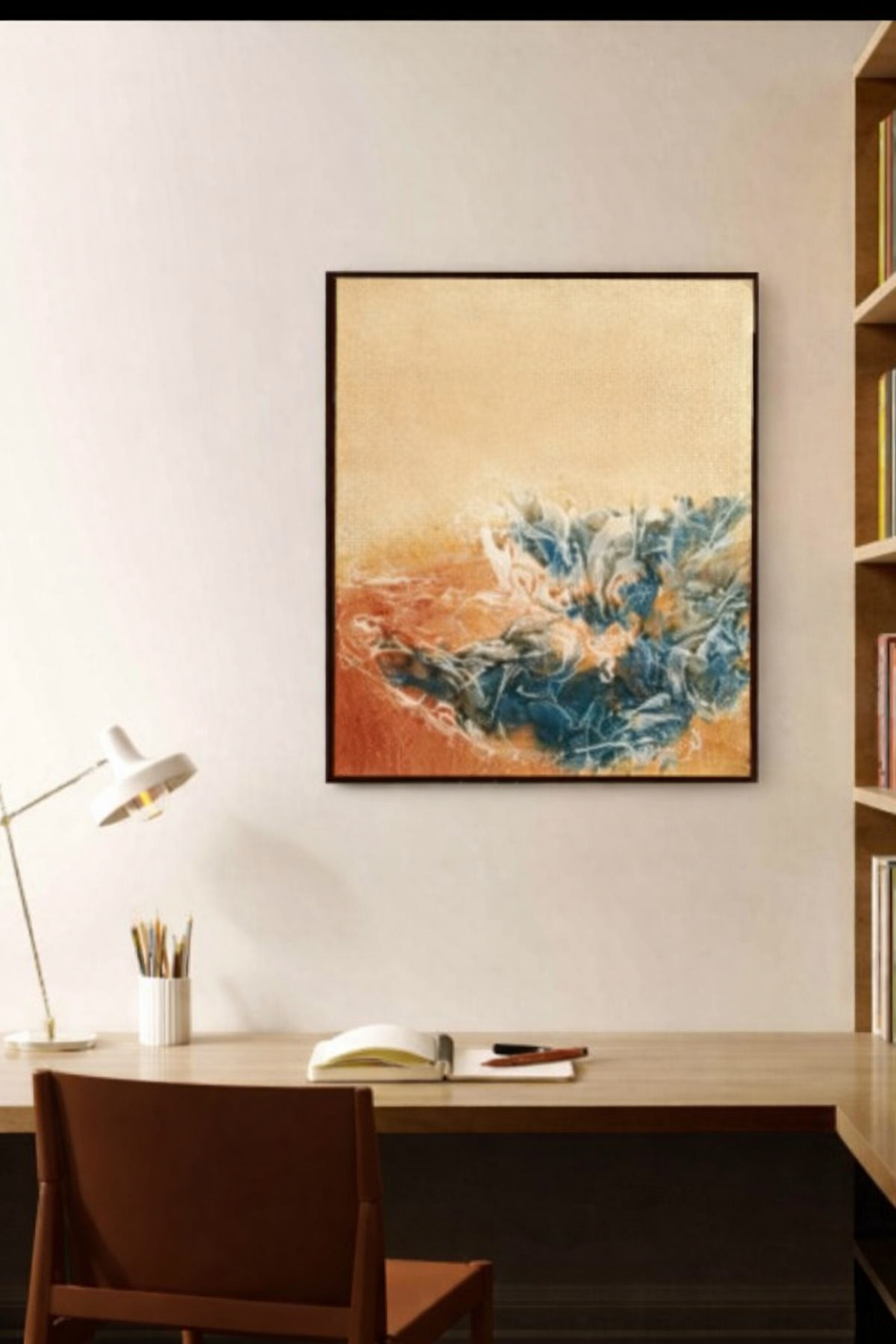 Echoing Shores 2 -Acrylic Canvas Paintings