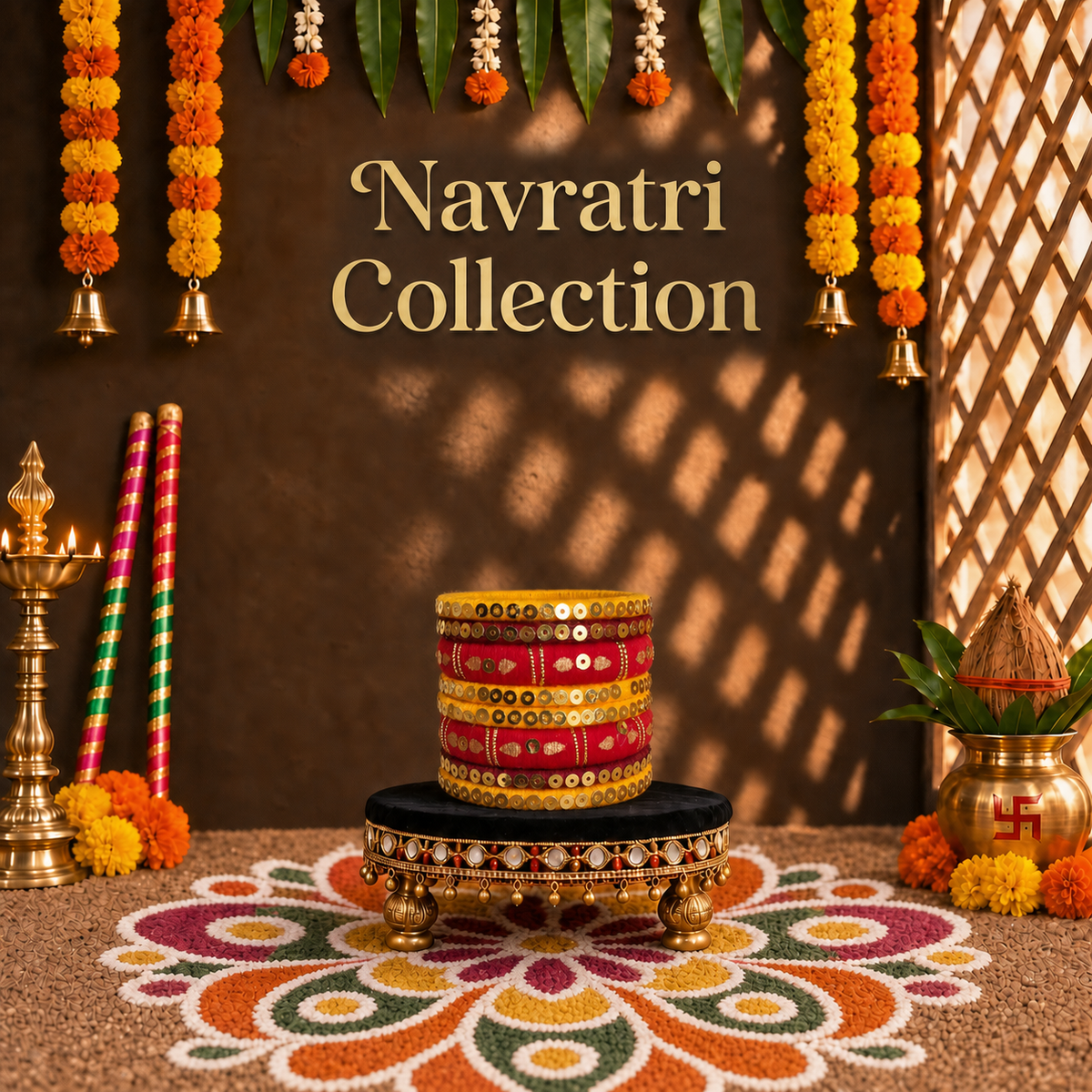 Cotton Thread Bangles Set | Handmade Designer Bangles for Women | Wedding, Festive & Ethnic Wear