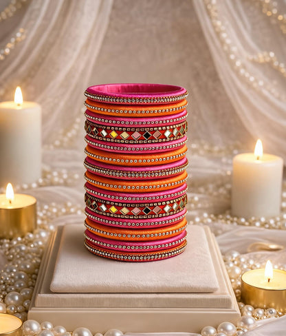 Lavanya- Silk Thread Bangles (Bridal Collection)