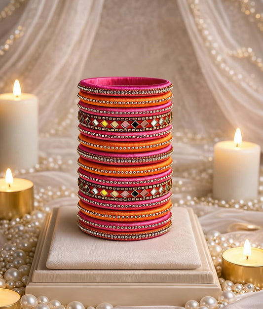 Lavanya- Silk Thread Bangles (Bridal Collection)