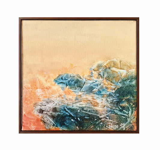 Middle Wave -Acrylic Canvas Paintings