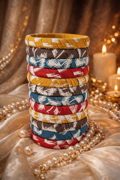 Tarangini - Cotton Fabric Bangles