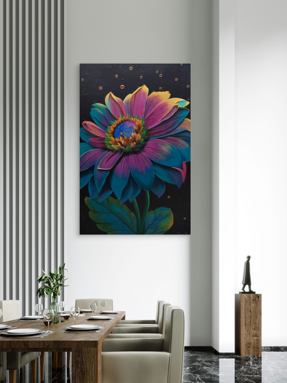 Heavenly Petals  -Acrylic Canvas Paintings
