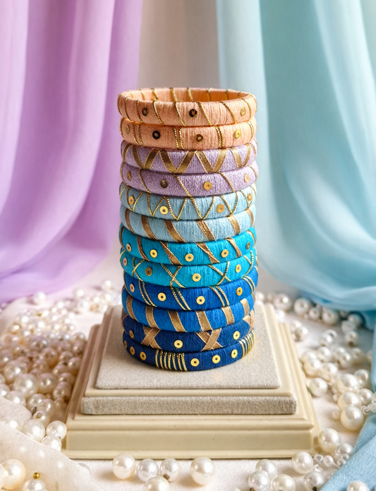 Vaiga- Cotton Thread Bangles