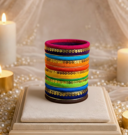 Varnika- Cotton Thread Bangles