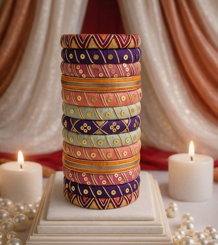 Madhurima- Cotton Thread Bangles