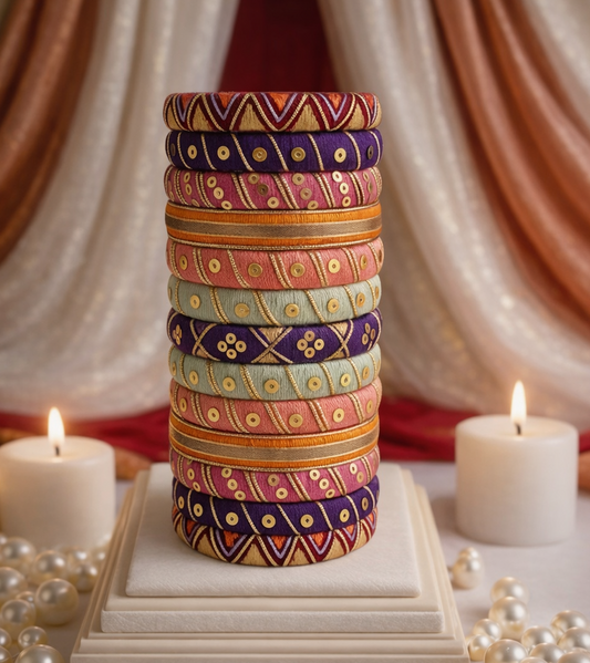 Madhurima- Cotton Thread Bangles