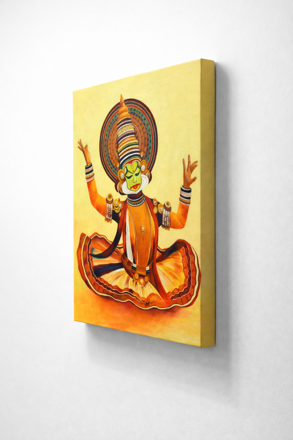 Rhythm of Kathakali -Acrylic Canvas Paintings