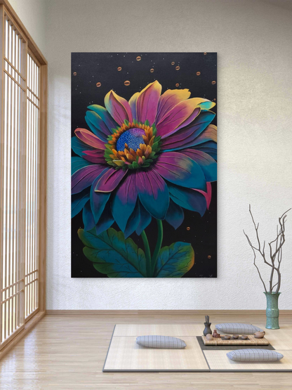 Heavenly Petals  -Acrylic Canvas Paintings