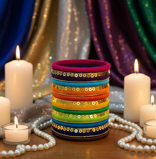 Varnika- Cotton Thread Bangles