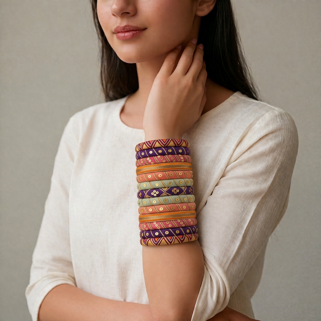 Madhurima- Cotton Thread Bangles