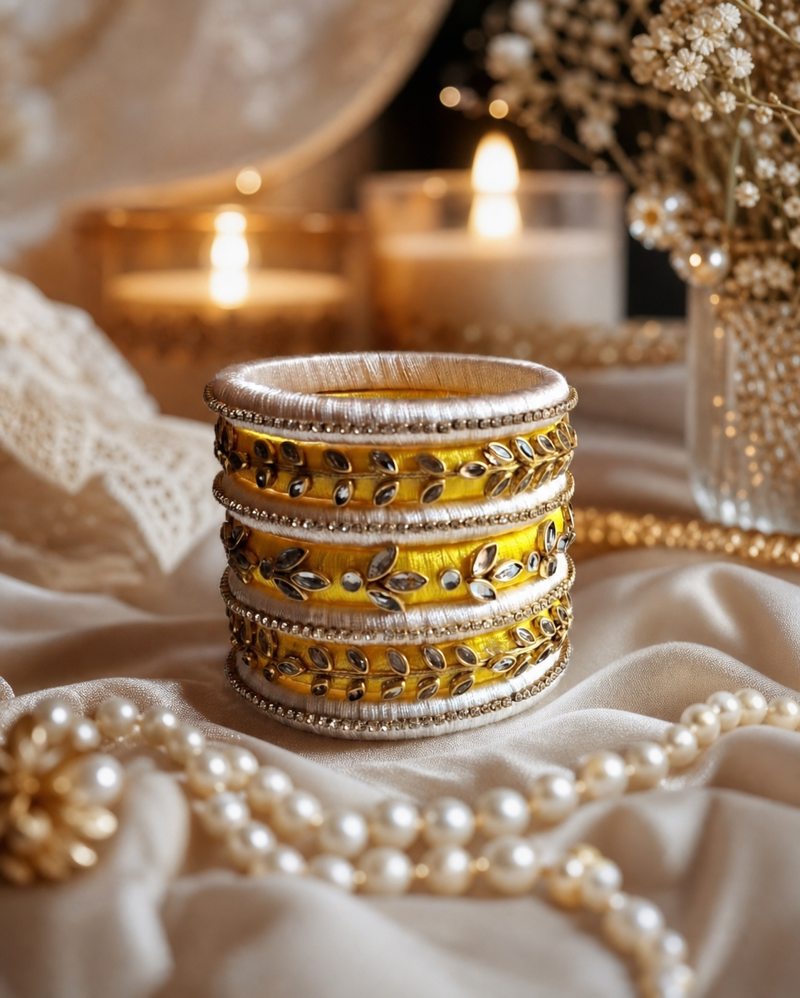 Swarna- Silk Thread Bangles (Bridal Collection)