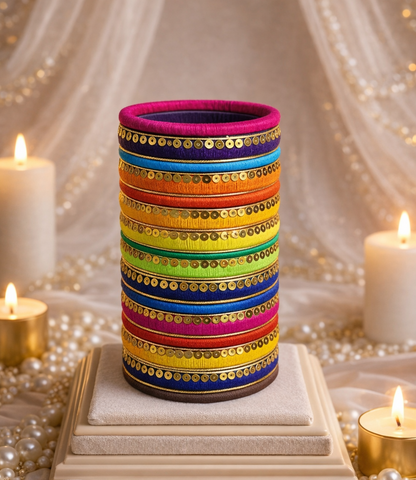 Varnika- Cotton Thread Bangles