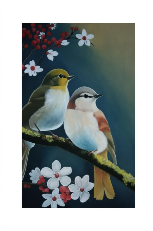 Whispers of Spring -Oil Canvas Paintings