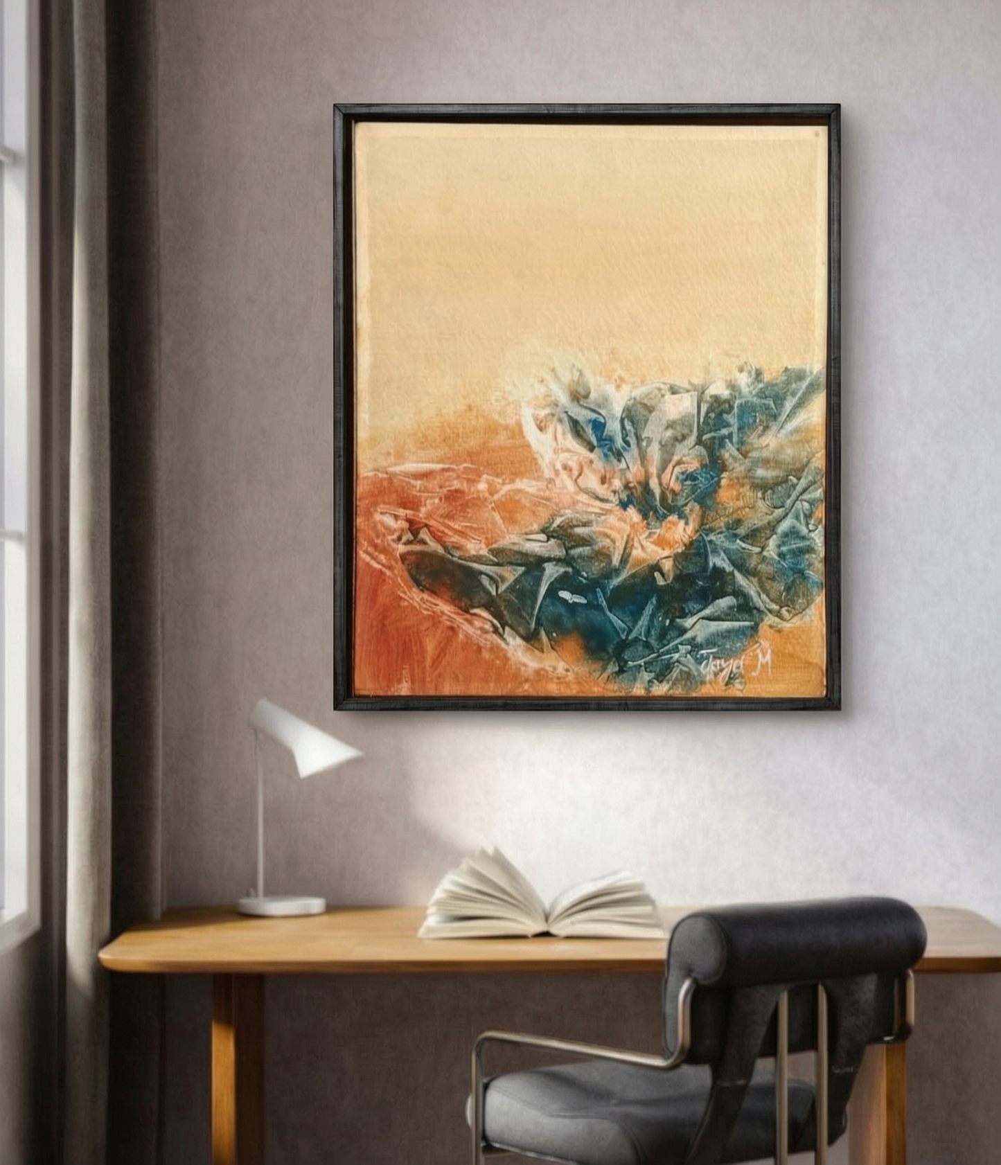 Echoing Shores 2 -Acrylic Canvas Paintings