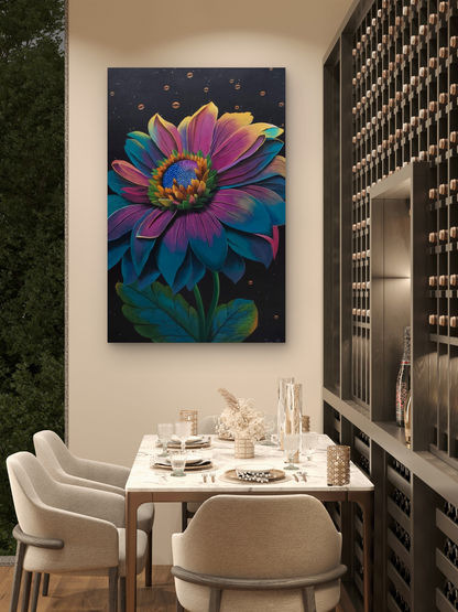 Heavenly Petals  -Acrylic Canvas Paintings