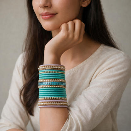 Meher - Silk Thread Bangles