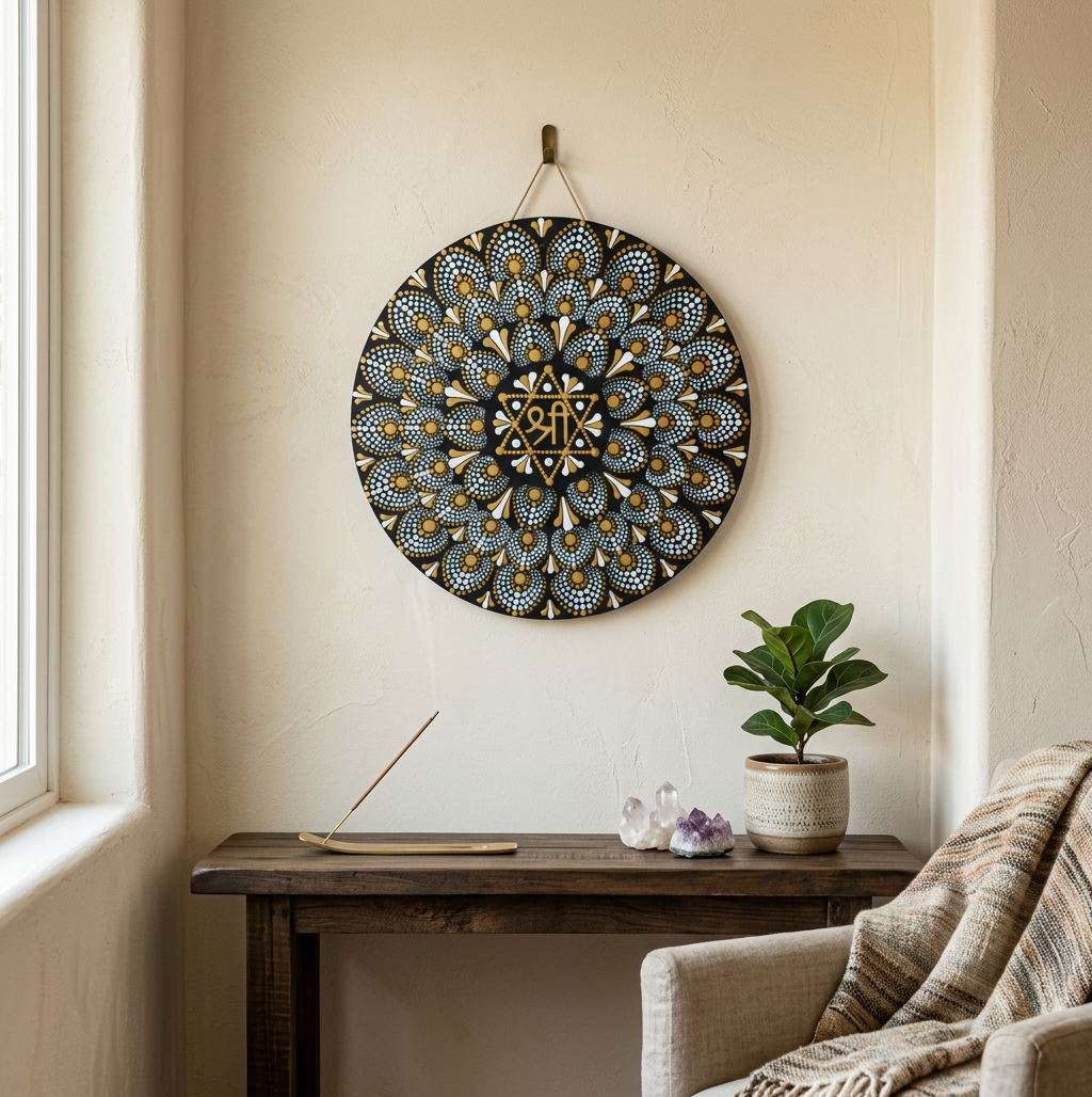 Shree  -The Jewel of Dot Mandala Arts