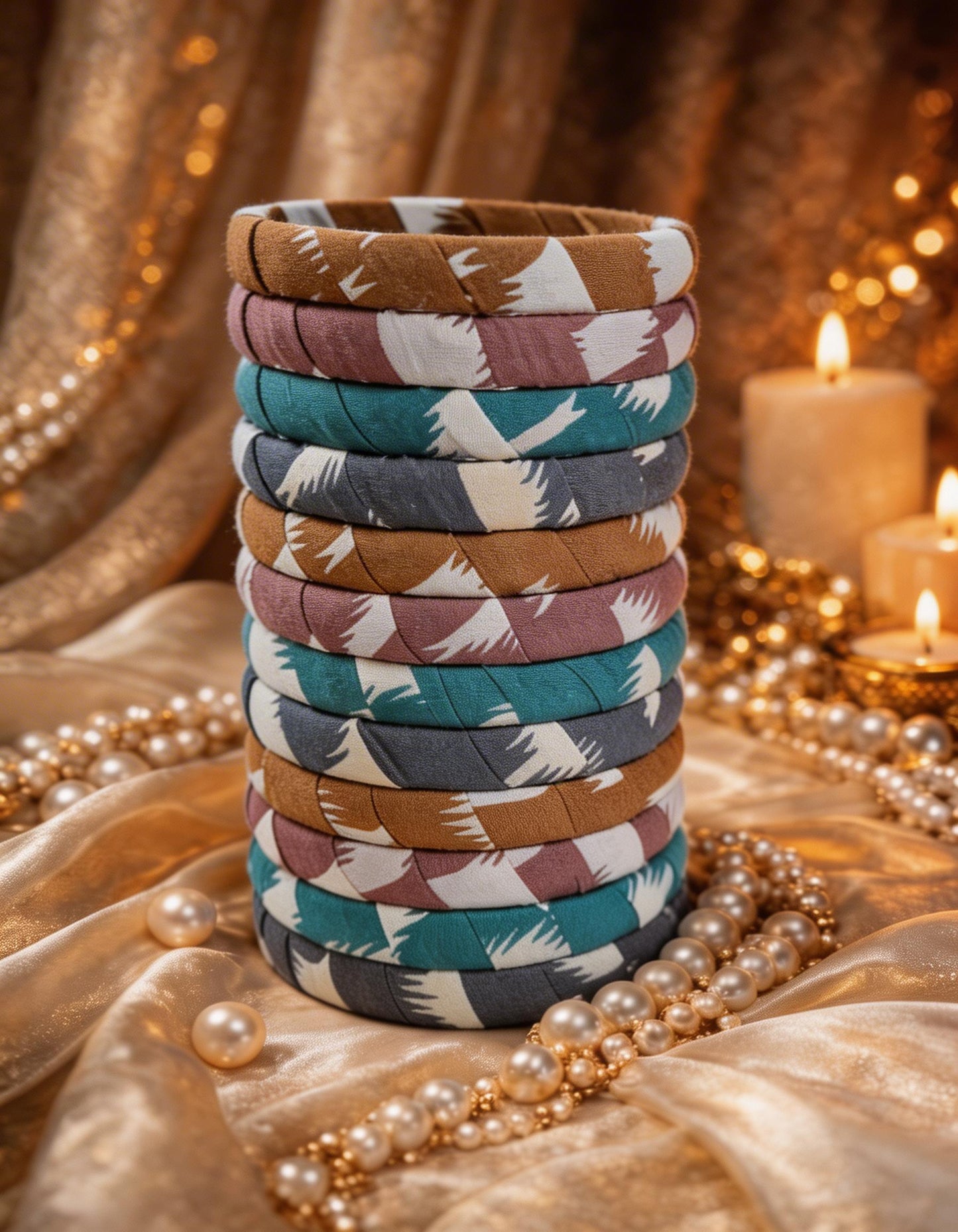 Hemangi -Cotton Fabric Bangles