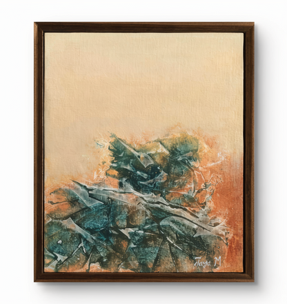 Echoing Shores 1 - Acrylic Canvas Paintings